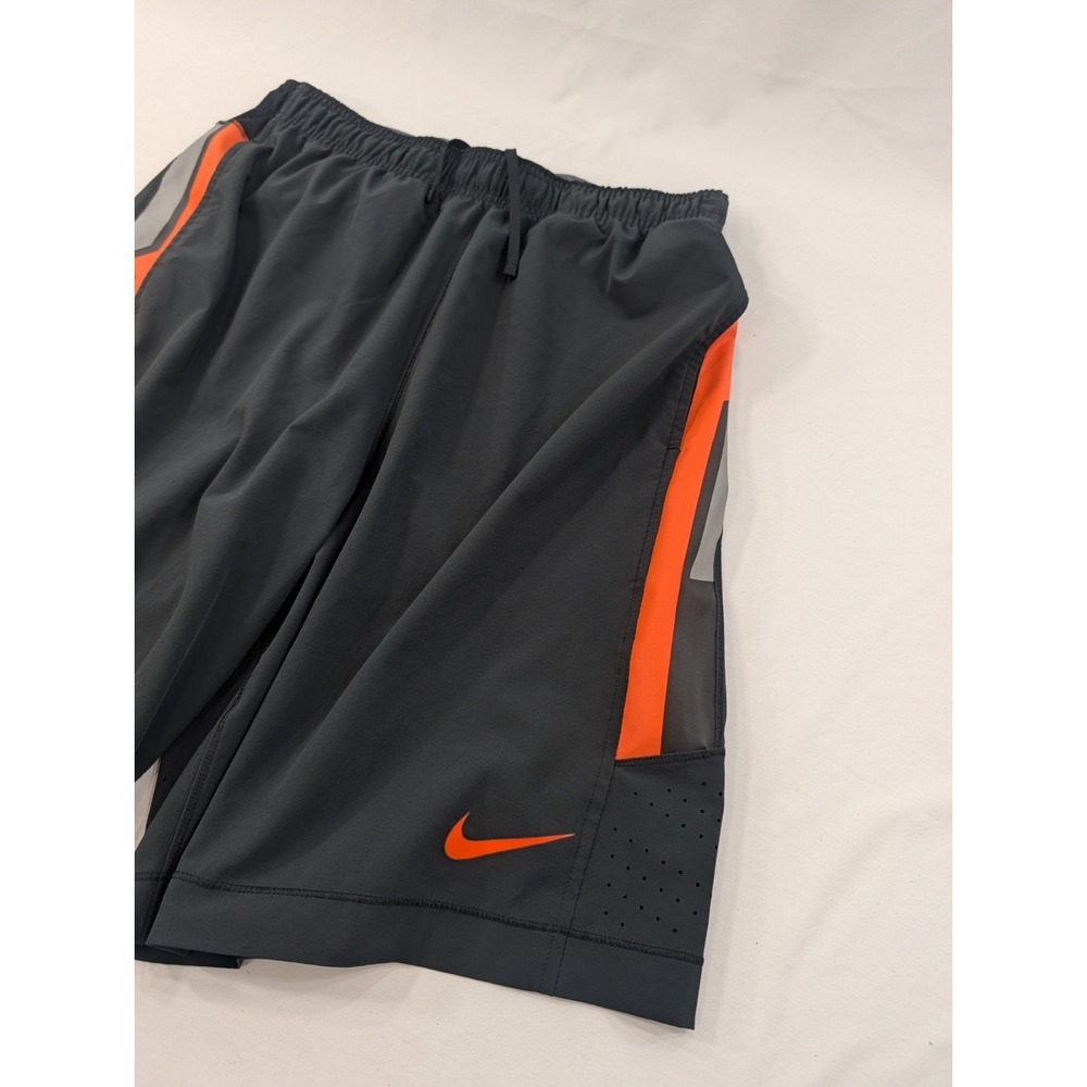 Oklahoma State Cowboys Nike Athletic Shorts Men's Black Orange Long Basketball M